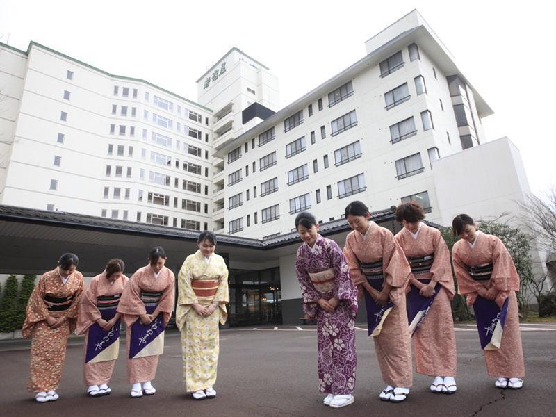 Sendai Akiu Onsen Hotel Iwanumaya Exterior foto